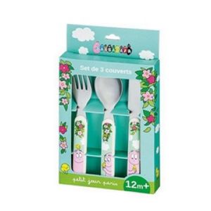 BARBAPAPA Sets couverts enfant Cuillère et fourchette