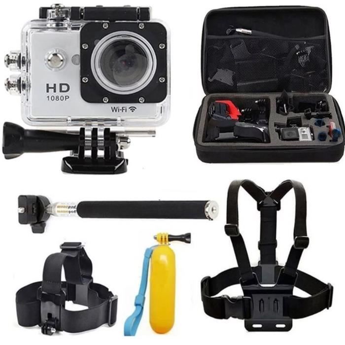 W9 2.0" WIFI 1080P 32 Go Sport Pro Action Caméra 3 Achat / Vente