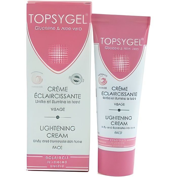 Topsygel Crème éclaircissante Achat / Vente hydratant corps