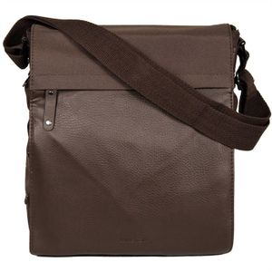 KINSTON Sacoche Marron Homme