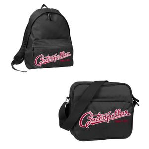 CATERPILLAR Sac ? Dos + Besace - 1 Compartiment - Adolescent - 44cm/28,5cm - Enfant Garçon