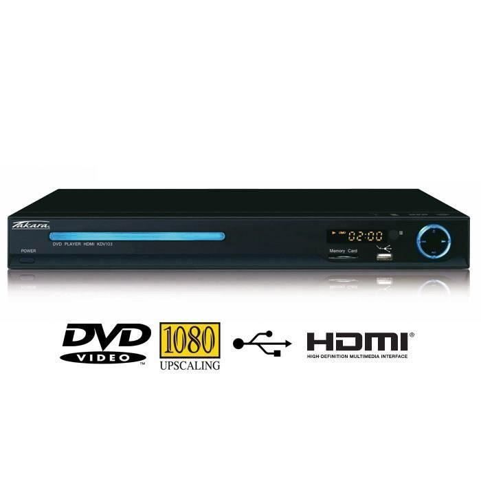TAKARA KDV103B Lecteur DVD USB SD + DVD OFFERT lecteur dvd, prix pas