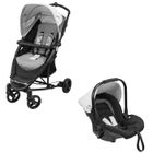 POUSSETTE-CHASSIS POUSSETTE LOOPING Combiné City 2 en 1 Black emotion