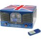  Platine Vinyle Retro UNION JACK
