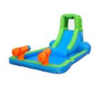  Toboggan Gonflable avec Piscine + Canons