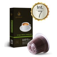 10 Lungo Latino Mezzo Capsules Compatibles Nesp... 10 Lungo Latino Mezzo Capsules Compatibles Nesp...