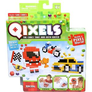 Mini kit 4 créations Qixels (Théme Racing)