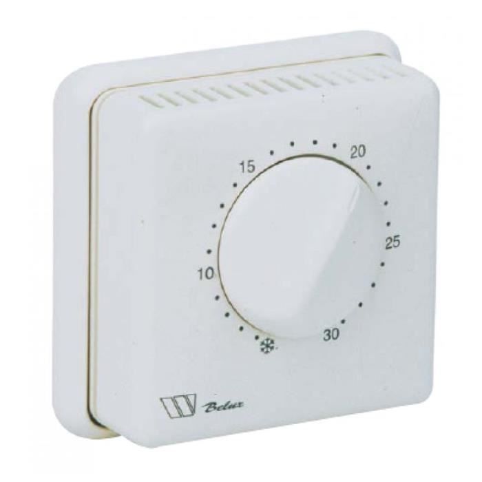 THERMOSTAT D?AMBIANCE BELUX TIR - N AVEC RESISTANCE ANTICIPATRICE WATTS