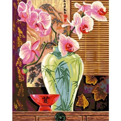 Peinture au numéro Maxi : Orchidées Peinture au numéro Maxi
