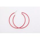 BOUCLE D OREILLE Créoles rock noires 302877C  - v…