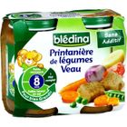 PLATS PREPARES SALES Pots Courgettes Veau 2x200gr