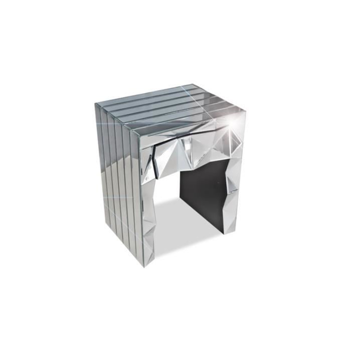 cornelia table d appoint ou chevet miroir achat cornelia table d appoint ou chevet miroir achat