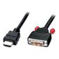 CABLE AUDIO VIDEO Lindy - 41104 - Câble HDMI à DVI-D, 5m