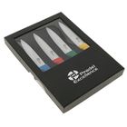 Coffret 4 Couteaux Steaks en Boîte Cadeau