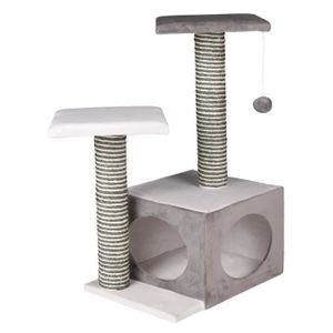 TRIXIE Arbre ? chat Neo 71cm - Cr?me et gris - Pour chat