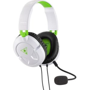 Turtle Beach Micro-Casque Gamer RECON 50X - Filaire - Écouteurs de 40 mm - Blanc - Xbox One