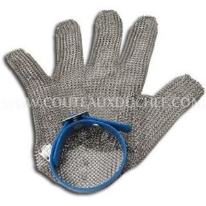gant cotte de maille boucher pas cher