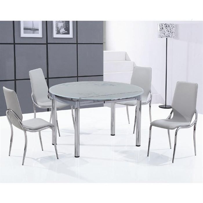 chaise table ronde