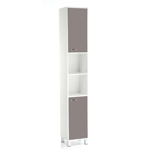 Meuble colonne salle bain taupe achat / vente meuble colonne ... Meuble de salle de bain taupe