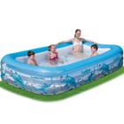 PISCINE DE JEUX - PISCINE GONFLABLE - PATAUGEOIRE Piscine Familiale de Luxe 305x183x56 cm