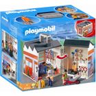UNIVERS MINIATURE Playmobil atelier de chantier transportable