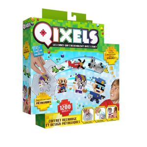 Kit Design Recharges Métalliques Qixels (1200 recharges)