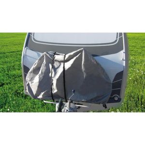 Bâche de protection caravane pour 2 vélos