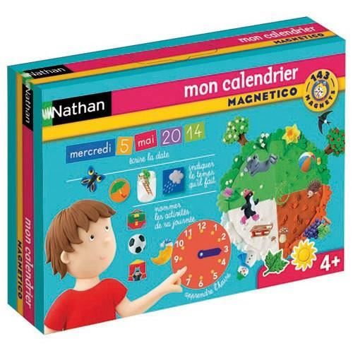 NATHAN - Mon Calendrier Magnetico - Achat / Vente jeu d'apprentissage