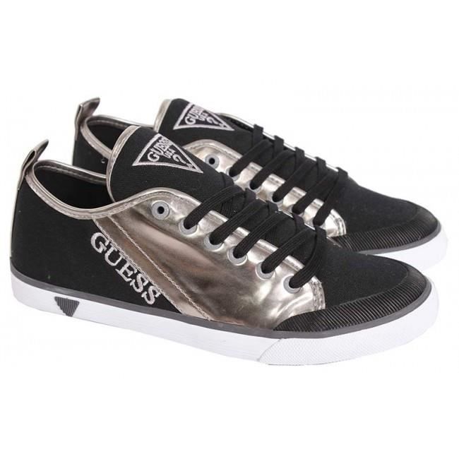 basket femme guess noir