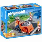 UNIVERS MINIATURE Playmobil découpeuse à asphalte