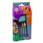MASQUE-MAQUILLAGE-ACCESSOIRE VISAGE Maquillage Aqua 4 crayons - Clowny