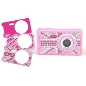 TEKNOFUN Appareil Photo Numérique 3 Faces Strass