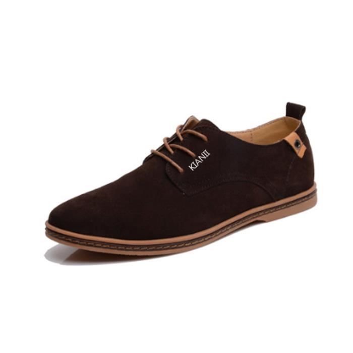 Chaussures Hommes Derby Daim Achat Vente Pas Cher Cdiscount