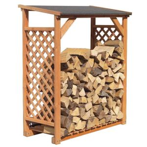 ABRI BUCHES Bûcher en treillis de bois ABRI BUCHES Bûcher en treillis de bois