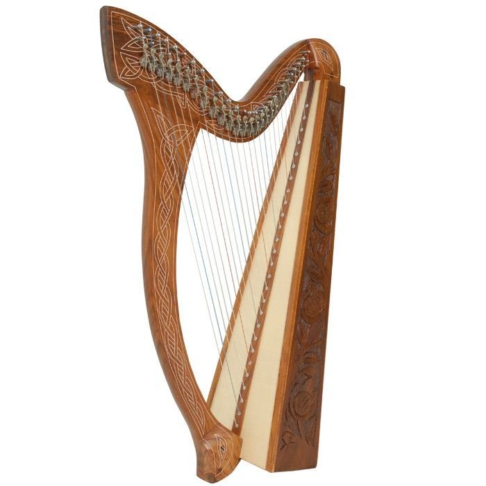 HARPE Celtique 27 Cordes avec demiton (troubad… pas cher Achat / Vente harpe Cdiscount
