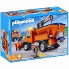 UNIVERS MINIATURE Playmobil Chauffeur avec camion chasse neige