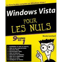 SCIENCES / TECH / MEDECINE WINDOWS VISTA 9 EN 1 POUR LES NULS