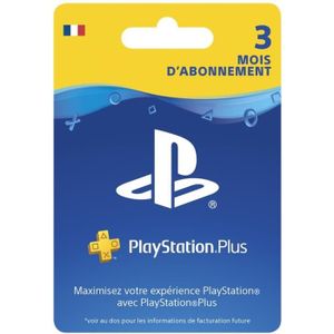 Abonnement Playstation Plus 3 Mois