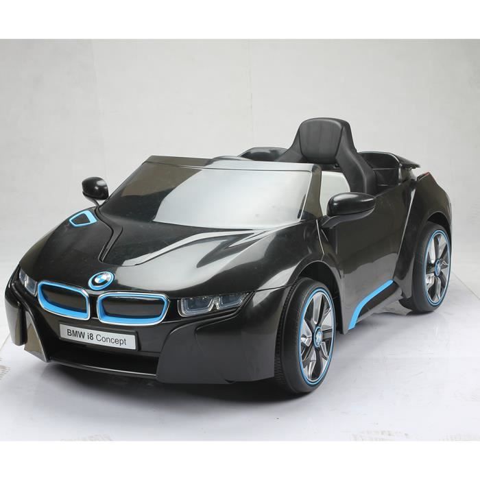 Voiture électrique Enfant à Radiocommande Bmw I8 Noir Achat Vente Voiture Enfant Cdiscount 3741