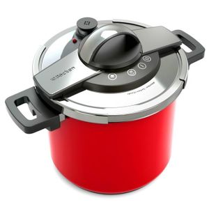 Autocuiseur pour 6 ? 7 personnes 7 L rouge