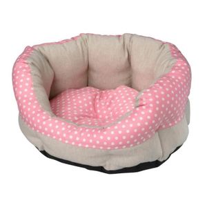 D&D Coussin Dottie - 55x45x23cm - Rose - Pour chien