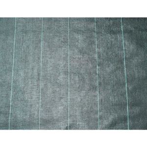 NATURE Toile de paillage paysages - PP tissé noir 5,2 X 5m