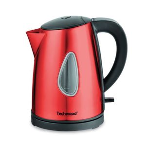 TECHWOOD TBI-1035 Bouilloire électrique ? Inox rouge