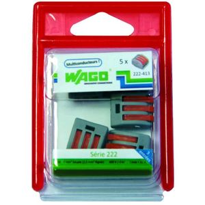 WAGO Blister de 5 bornes 3x2,5mm?