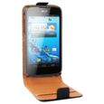 HOUSSE-COQUE TELEPHONE Swisscharger Etui cuir Acer Gallant Duo