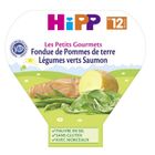 PLATS PREPARES SALES HIPP Assiette Épinard P. de terre Saumon - 12 mois
