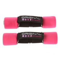 HALTERES/POIDS MUSCULATION ORIGINAL FITNESS Haltères Néoprène 2x1kg