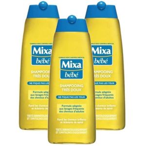 PACK MIXA BEBE Shampoing tr?s doux pour bébé 250ml x3