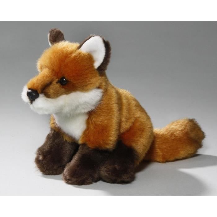 peluche renard roux