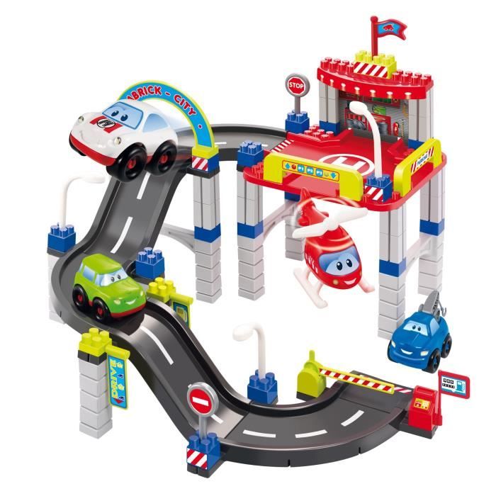 Ecoiffier Abrick Circuit Racing Fast Car pas cher Achat / Vente Briques